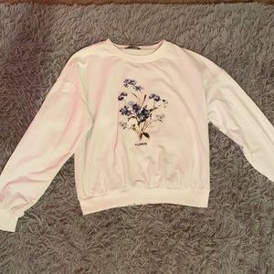 Shein Floral Crewneck
